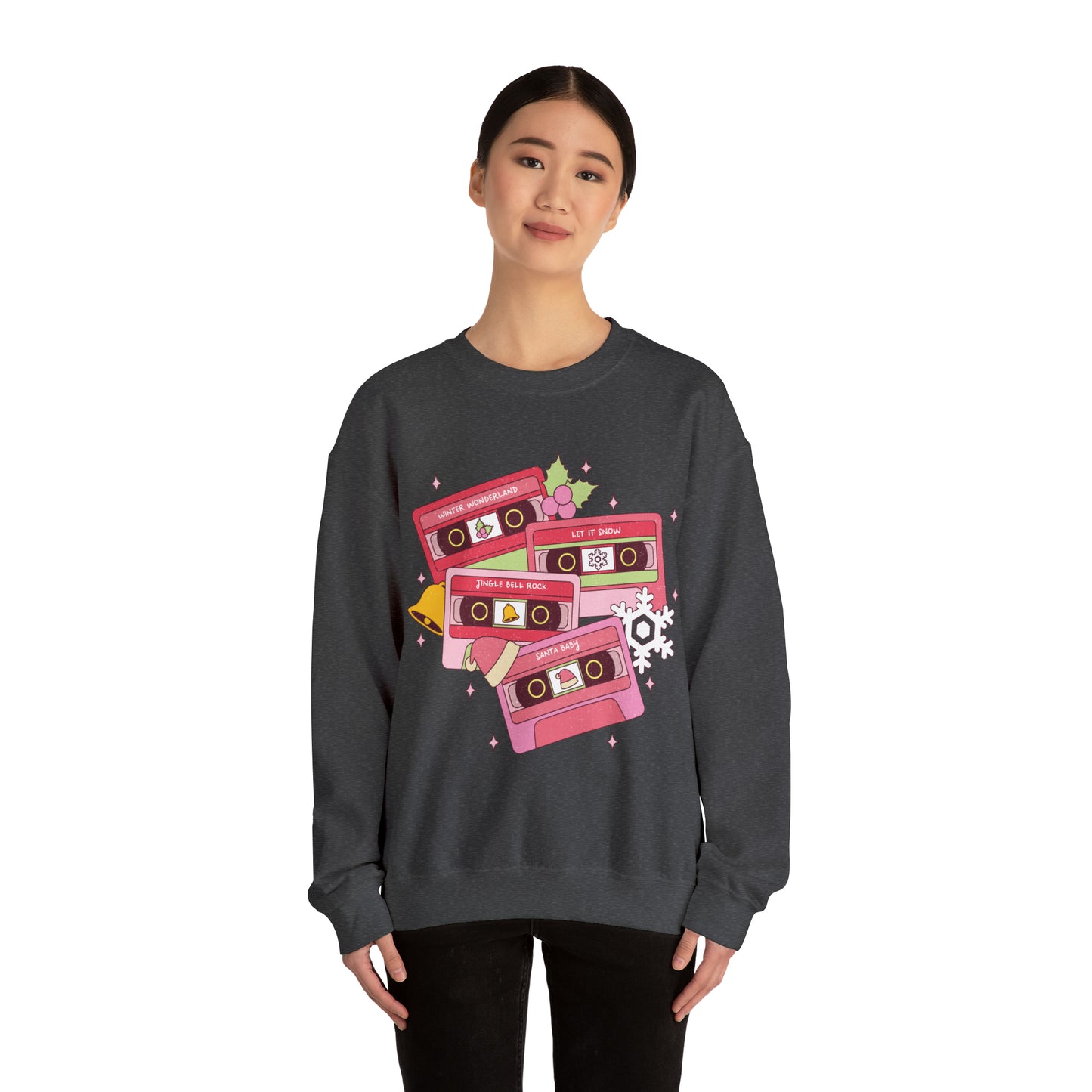 mix tapes! Unisex Heavy Blend™ Crewneck Sweatshirt